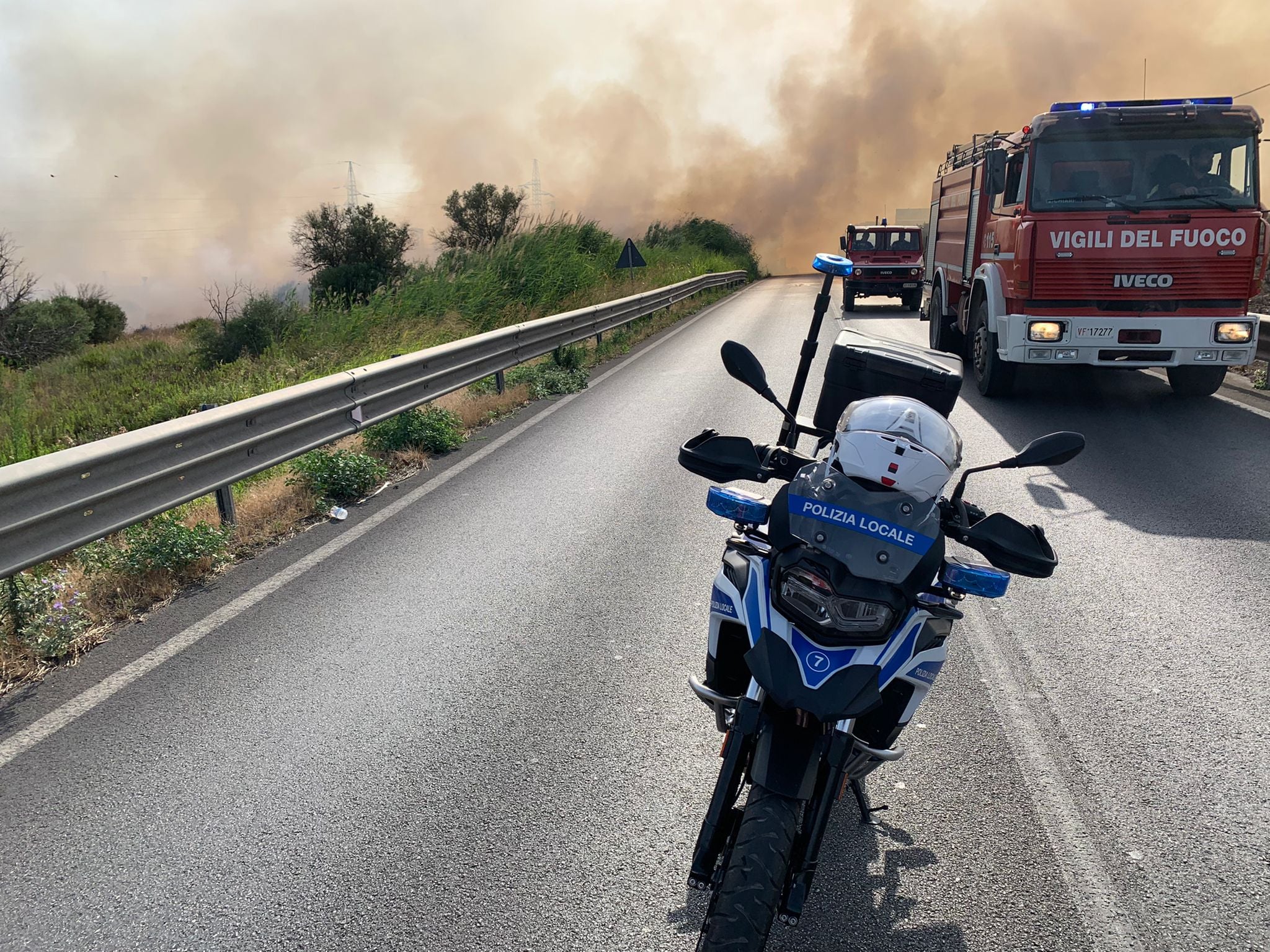 incendio taranto