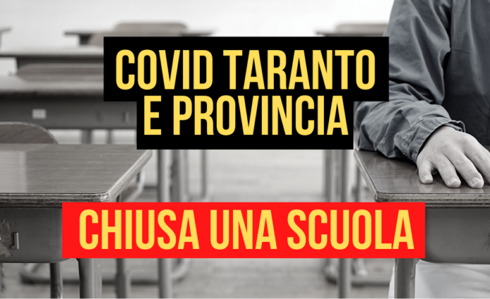 Covid taranto scuole chiuse