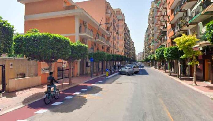 pista ciclabile Viale Liguria