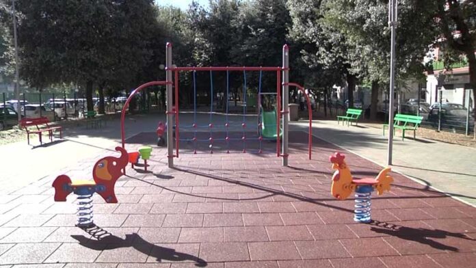 area giochi piazza pio XII