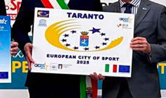 Taranto città europea dello sport